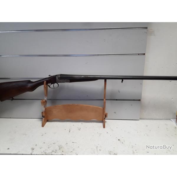 Fusil juxtapose aetisanal stephanois Helice cal.12/70 bois can.70cm lisse et raye