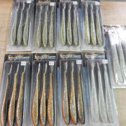 LOT DE 9 POCHETTES DE 3 LEURRES SAVAGE GEAR MONSTER SLUG 25CM 50GR NEUF