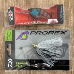 Spinnerbait + crank sakura