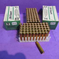 2 boites de balles 30 COURT en 110 grains balles 1/2 blind&eacute;