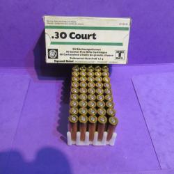 boite de balles 30 COURT en 110 grains balles 1/2 blind&eacute;