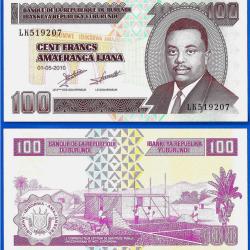 Burundi 100 Francs 2010 Neuf Billet Afrique