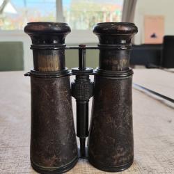 Jumelle militaire 14/18. Fonctionnelles avec &eacute;tui sans rabat