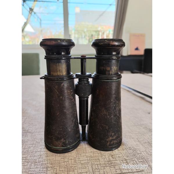 Jumelle militaire 14/18. Fonctionnelles avec �tui sans rabat