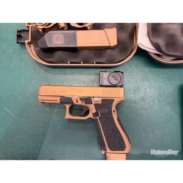 glock 19x 9x19 avec aimpoint acro c-2