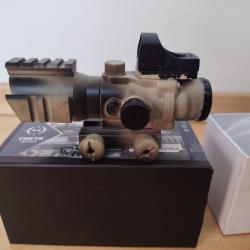 Red Dot Type ACOG Rhino Mil-Dot 4x32 + RMR Theta Optics