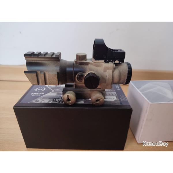 Red Dot Type ACOG Rhino Mil-Dot 4x32 + RMR Theta Optics