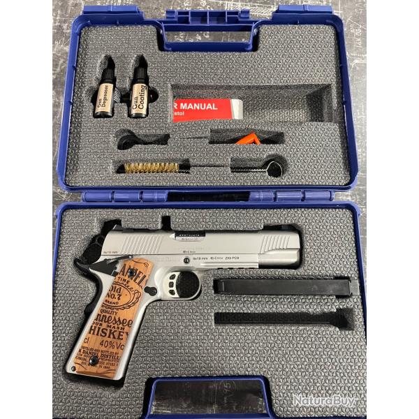 TISAS ZIG PC9 1911 INOX jack daniel 9x19