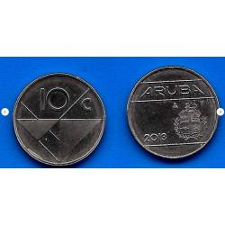 Aruba 10 Cent 2013 Piece Neuve Amerique Centrale