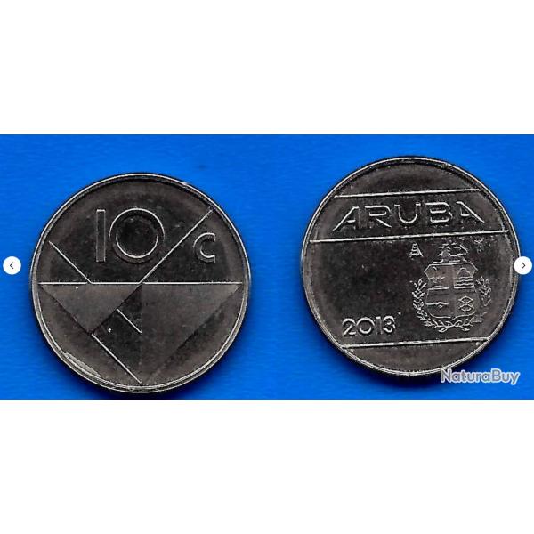 Aruba 10 Cent 2013 Piece Neuve Amerique Centrale