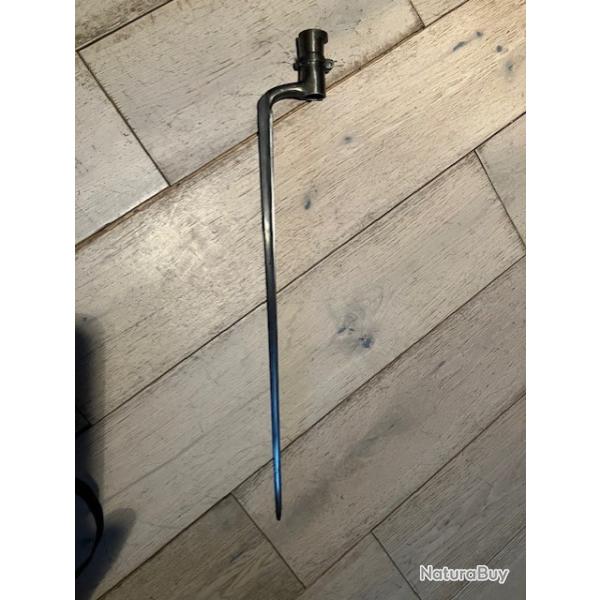 Ba�onnette Pays Bas, type 1822/1847 fran�ais ABCN 921