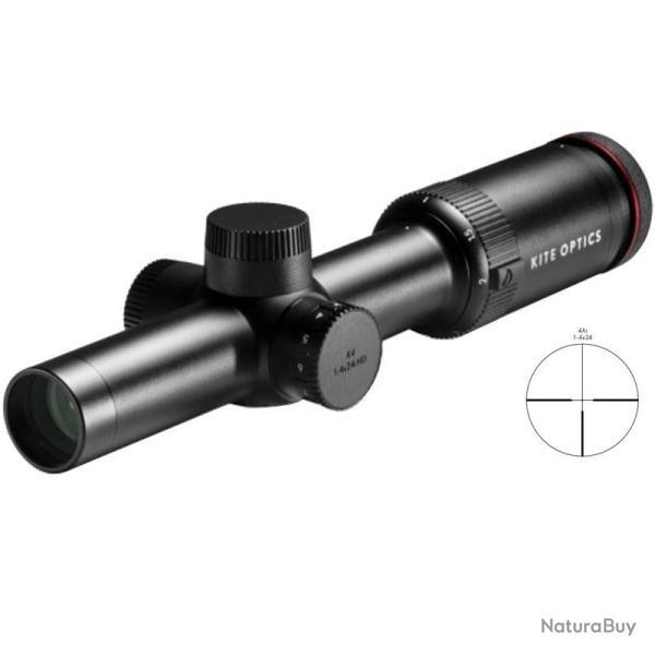 KITE OPTICS - Lunette K4 1-4X24i HD A PRIX FOU