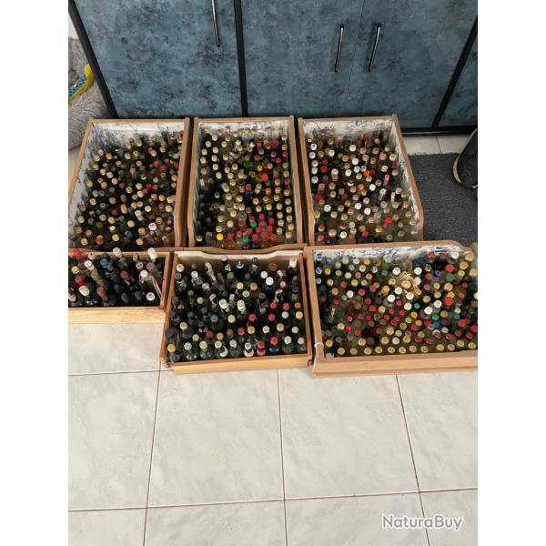 LIRE LA DESCRIPTION ! Lot par 20 mignonnettes alcools