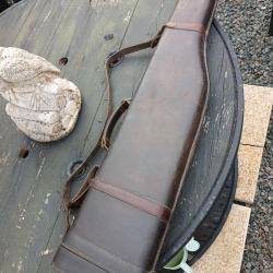 &Eacute;tui cuir pour fusil de chasse