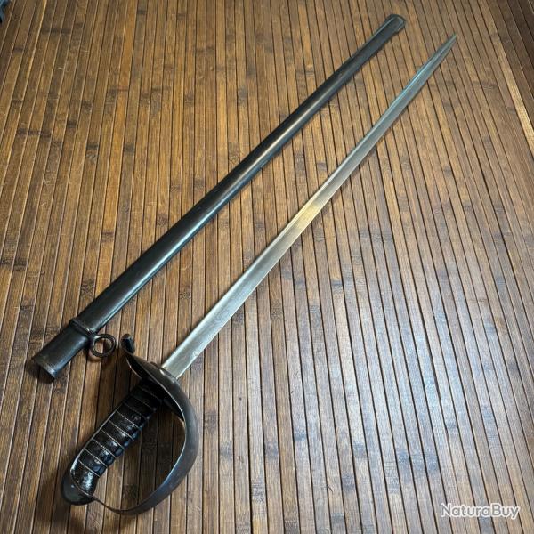 BEAU SABRE 1889 DE CAVALERIE DU BR�SIL FABRICATION WEYERSBERG KIRSCHAUM & CO A SOLINGEN -2-