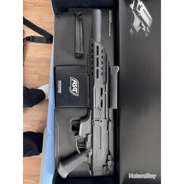 Vend r�plique ASG scorpion EVO 3 A1 BET avec silencieux