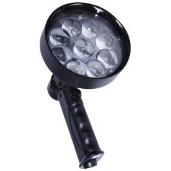 Phare de comptage Pisteurs LED 2000 noir 2000lm port&eacute;e 850m rechargeable