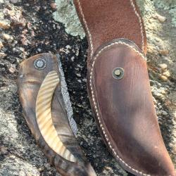 COUTEAU  CORSE  ARTISANAL  "  CURNICCIOLU "