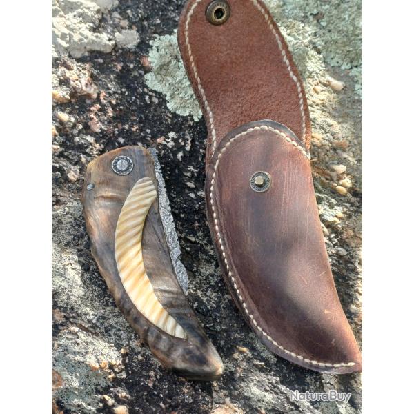 COUTEAU  CORSE  ARTISANAL  "  CURNICCIOLU "