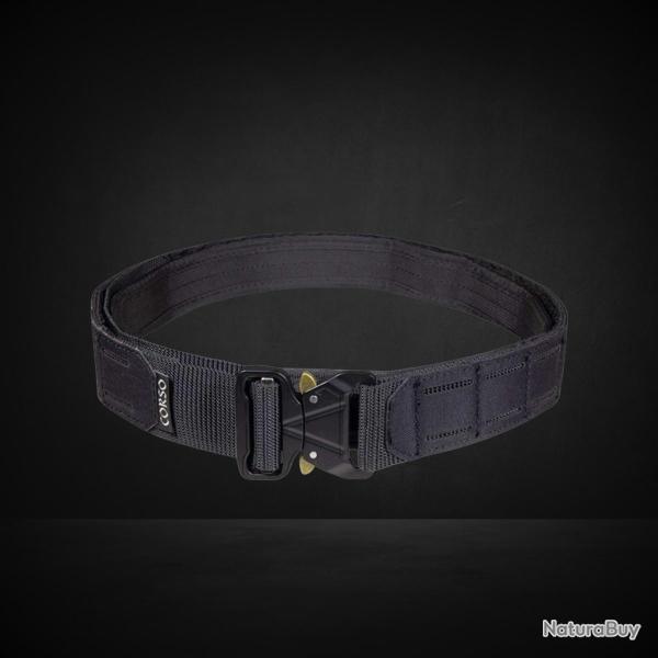 CEINTURON TACTIQUE HOOK LASERCUT MK1 CORSO TACTICAL NOIR S/M