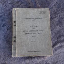 catalogue des armes l&eacute;g&egrave;res