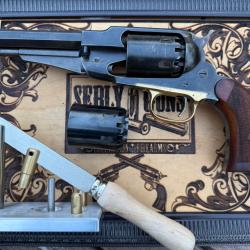 REMINGTON 1858 &laquo;&nbsp;Old West&nbsp;&raquo; SHERIFF .44  + barillet suppl&eacute;mentaire + presse !!