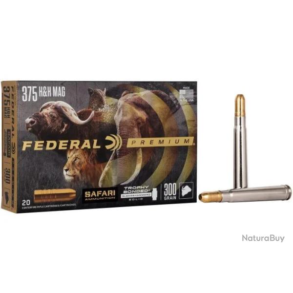 Balles Federal Trophy Bonded Sledgehammer - Cal. 375 HH - 300 gr