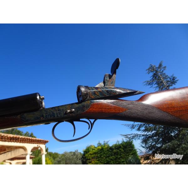 Beau fusil Charlin calibre 12.