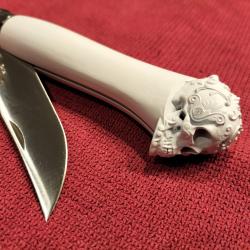 Couteau de poche pliant avec manche customiser