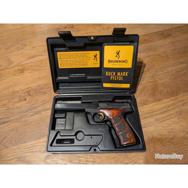 Browning Buck Mark FLD Plus Rosewood 22LR