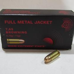 boite 50 cartouches GECO 32 ACP 73 grains FMJ 2317970