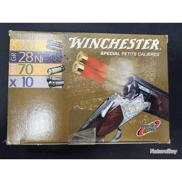 Cartouches WINCHESTER SPECIAL petit calibre 20/70 28g n�8 x10