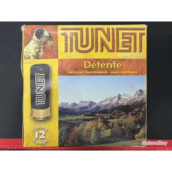 Cartouches TUNET DETENTE calibre 12/67 32g n�8 x25