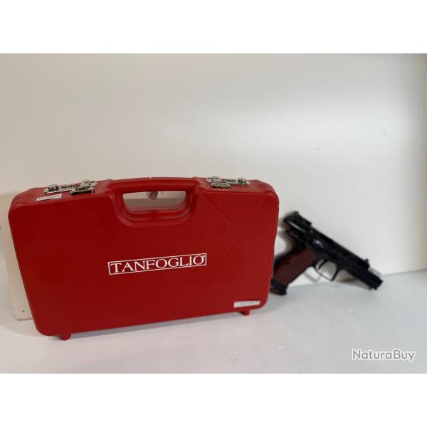 DESTOCKAGE CATEGORIE B PISTOLET TANFOGLIO STOCK 3 SPECIAL 9X19 OPTIC READY FRAIS DE PORT OFFERT