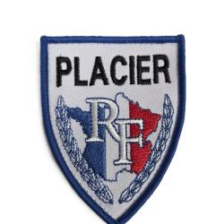 Ecusson brod&eacute; PLACIER