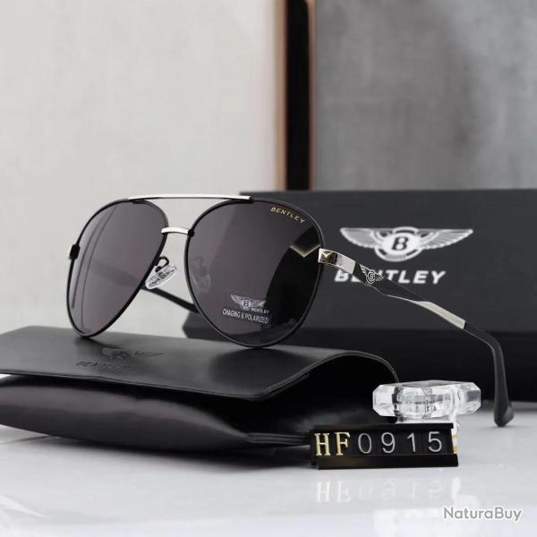 Lunettes de Soleil de Luxe BENTLEY UV400 Polarise, Modele: B