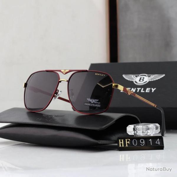 Lunettes de Soleil de Luxe BENTLEY UV400 Polarise, Modele: H