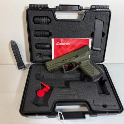 DESTOCKAGE CATEGORIE B PISTOLET DERYA  DY9 VERT 9X19 OPTIC READY FRAIS DE PORT OFFERT