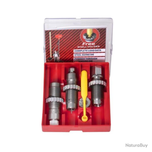 Jeu d'outils acier Lee Precision avec support douille - 3 pi�ces - 7.65AM
