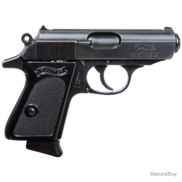WALTHER - Pistolet PPK Black, 6 cps - 380 ACP - DESTOCKAGE