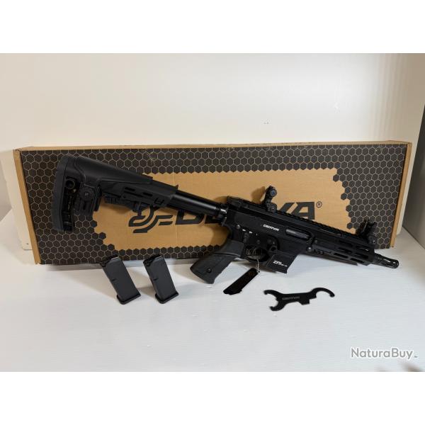 DESTOCKAGE CATEGORIE B CARABINE DERYA ZY9 CAL 9X19 BLACK GARANTIE 2 ANS FRAIS DE PORT OFFERT
