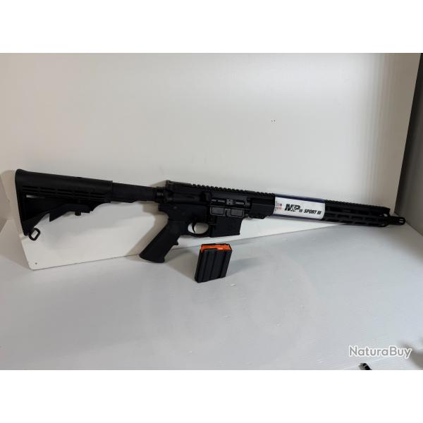 DESTOCKAGE CATEGORIE B CARABINE SMITH WESSON AR15 MP15 223R  GARANTIE 2 ANS FRAIS DE PORT OFFERT