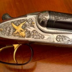 Magnifique Merkel Grand Luxe OR fusil cal12