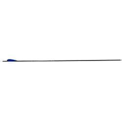 Fl&egrave;che Avalon Tyro 4.2 Trad Carbone Plumes Naturelles 1500 50 gr 28" Encoche Blanche Bleu/Blanc/Blan