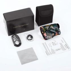 T&eacute;l&eacute;m&egrave;tre Laser 1000M 6.5x Camouflage *Ench&egrave;re* Slope Flag-Lock Rechargeable Chasse Nohawk