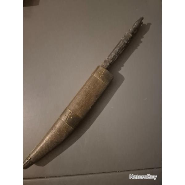 Couteau ancien double