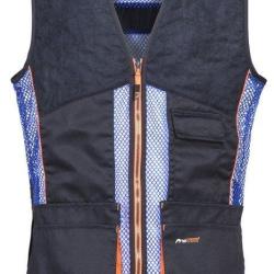 Gilet de ball-trap RABBIT bleu PRO HUNT-4XL