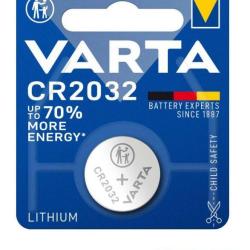Pile Bouton CR2032 Lithium 3V 230mAh VARTA