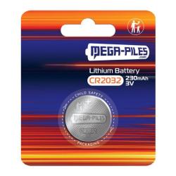 Pile Bouton CR2032 Lithium 3V 230mAh MegaPiles