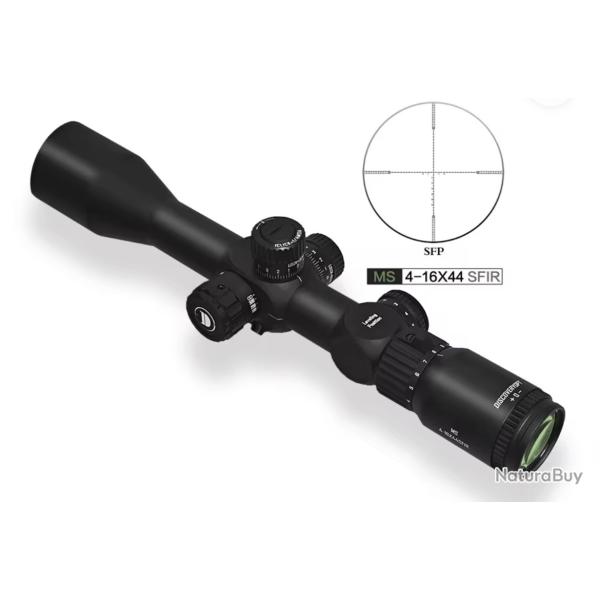Exceptionnelle Optique Discovery ms 4-16x44 sfir diam 30 mm r�ticule lumineux avec adaptateur